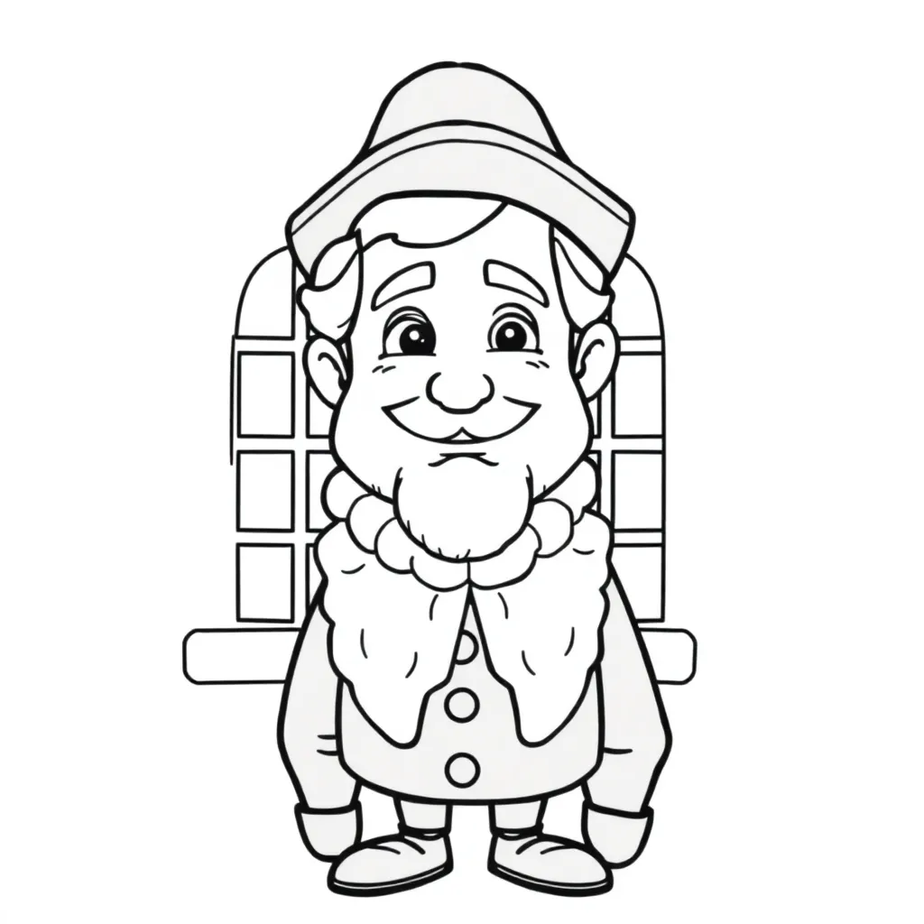 Childrens coloring page
