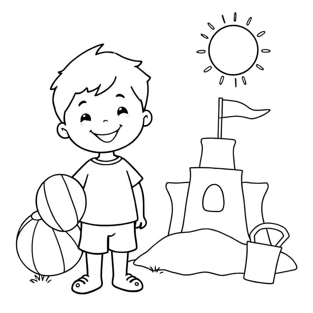 Childrens coloring page