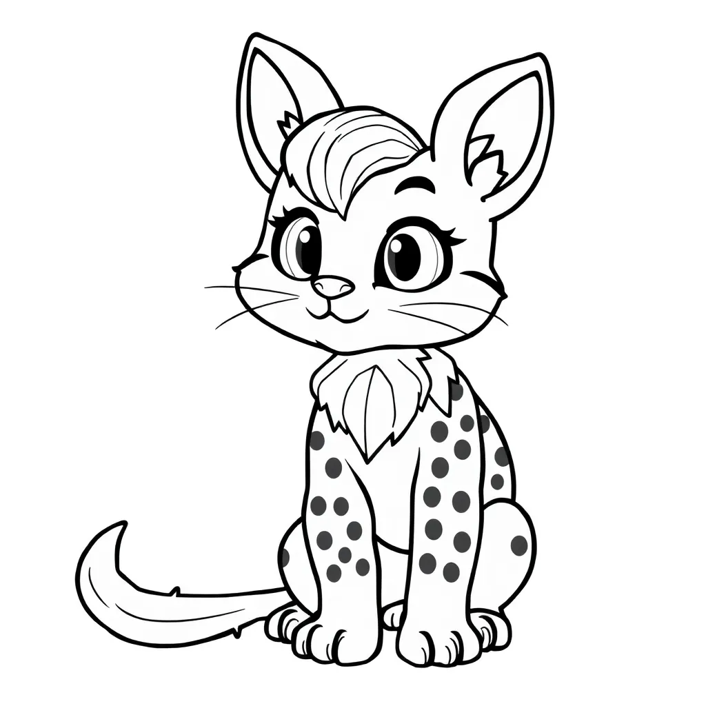 Ijsje Zomer Verkoeling Dessert Lekkernij coloring page for children