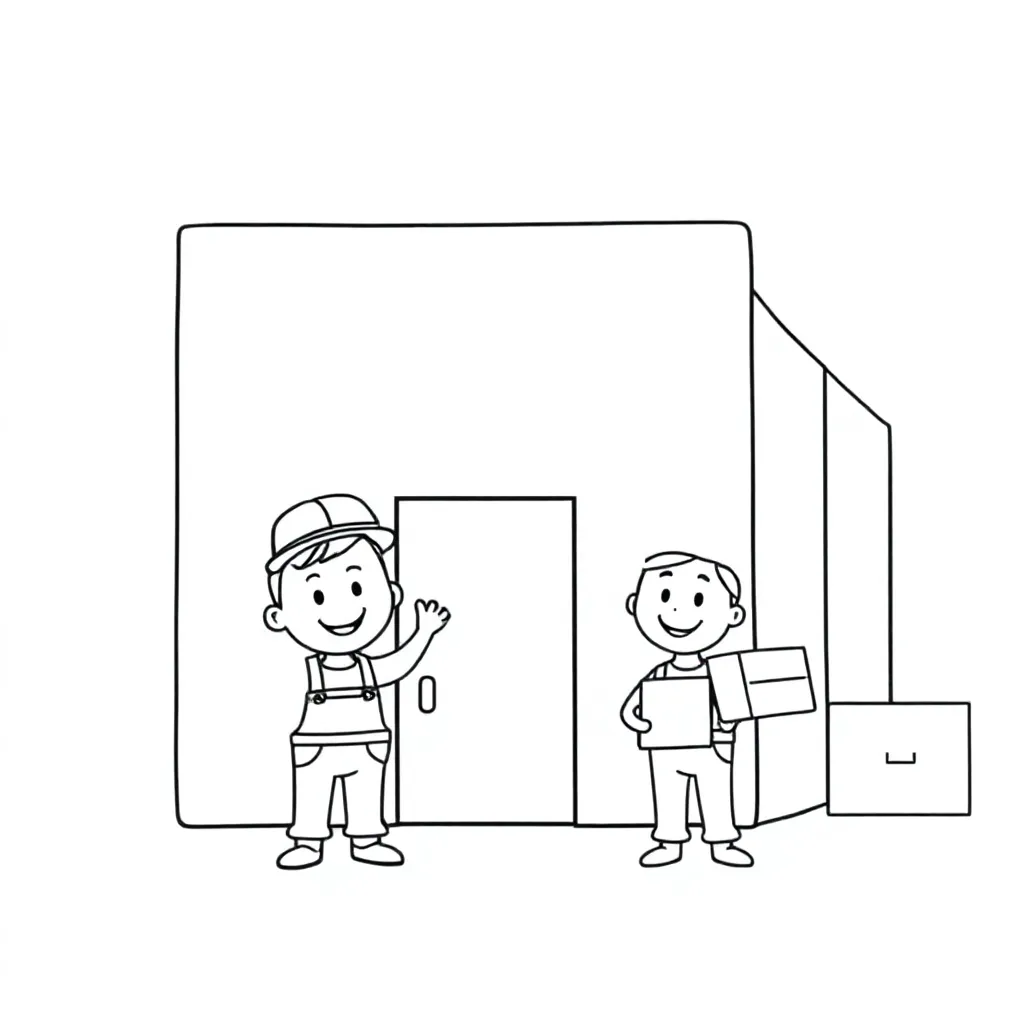 Feuille de coloriage pour enfants