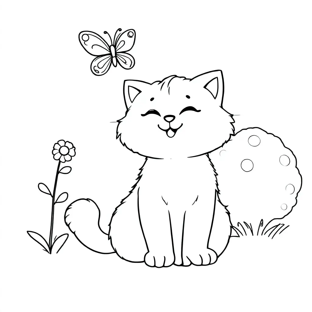 KAT coloring page for children