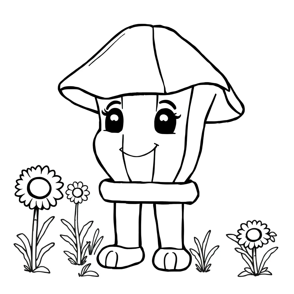 Kermis Attracties Nostalgisch Vrolijk Familie coloring page for children