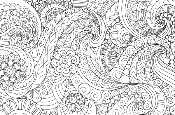 Art ondulé pour adultes coloring page for children