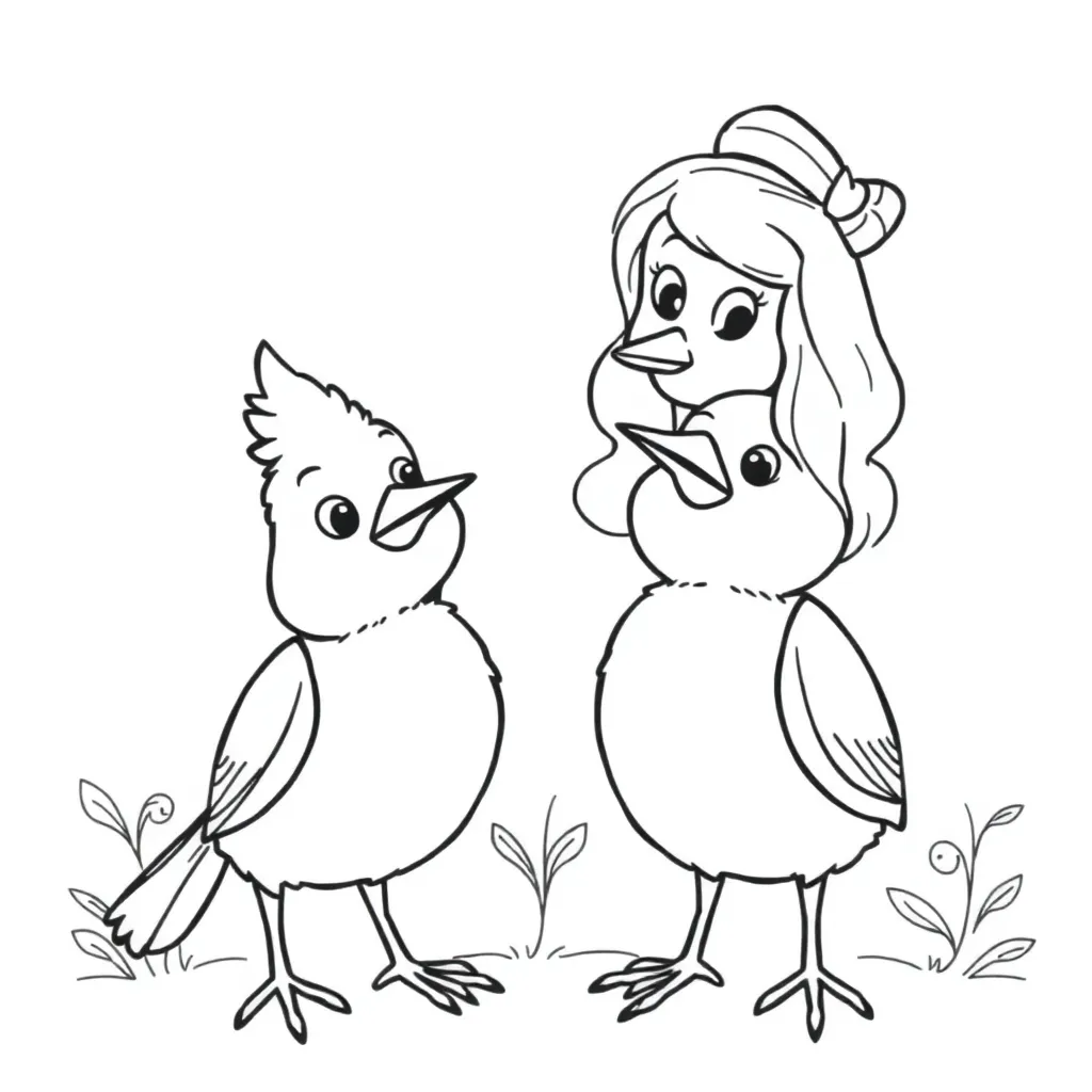 Dikke Dames Vrolijk Zelfvertrouwen Kunst coloring page for children