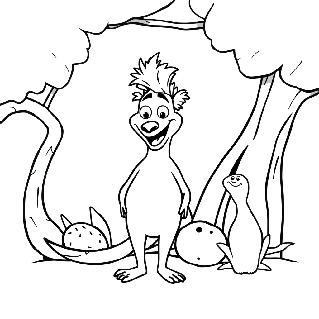 coloring page for children