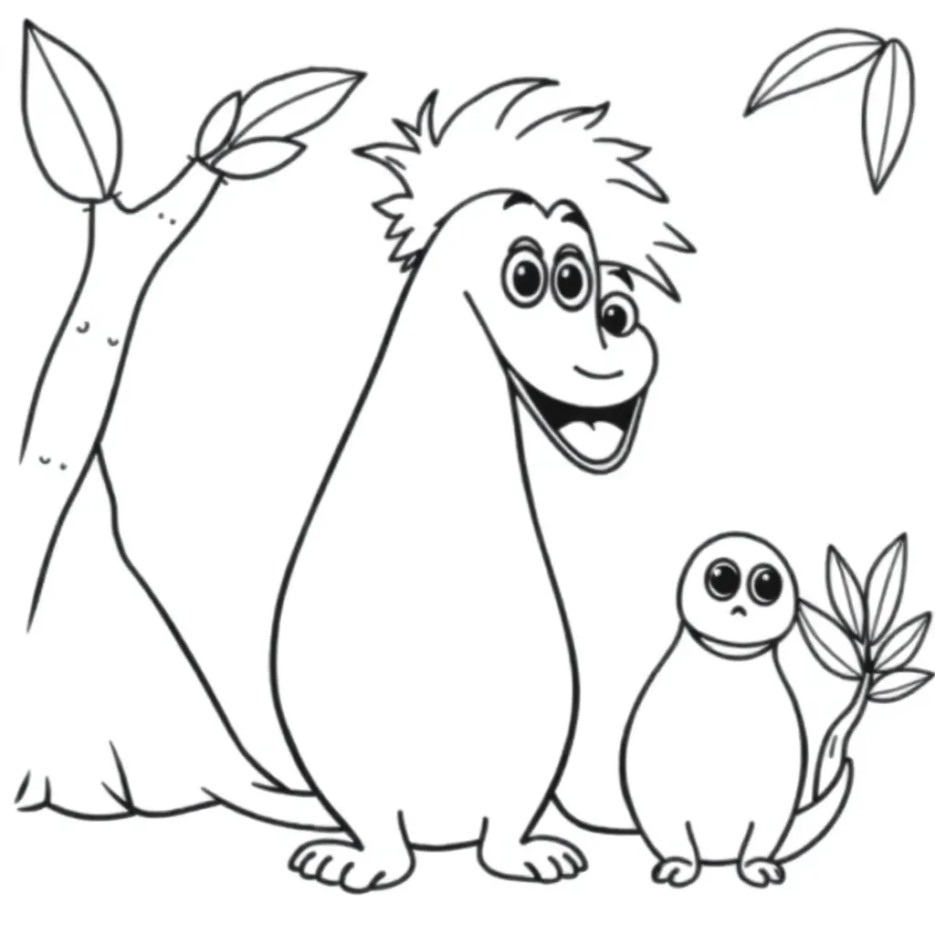 coloring page for children