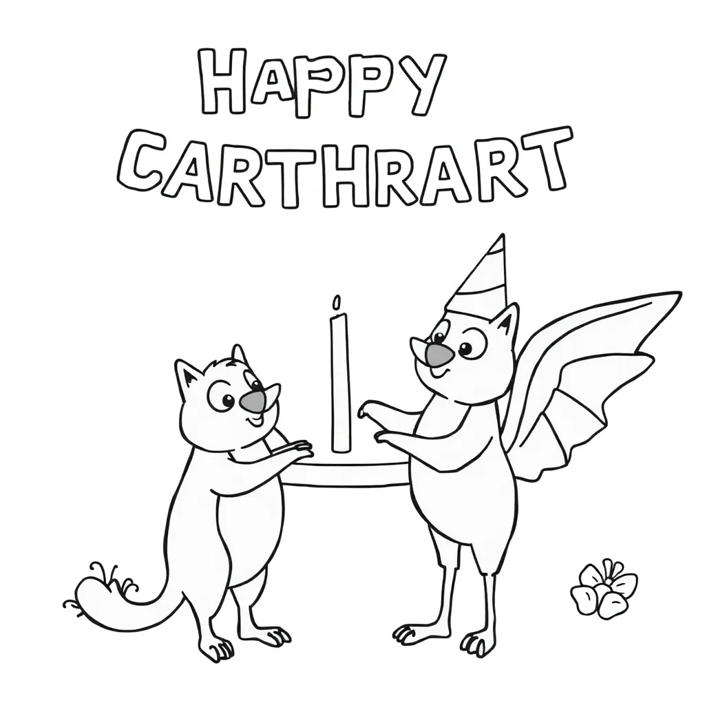coloring page for children