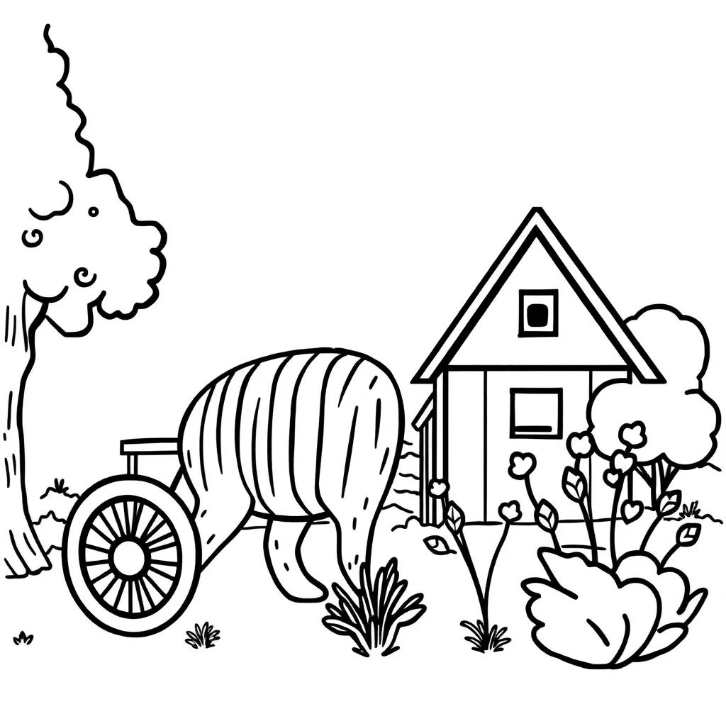 coloring page for children