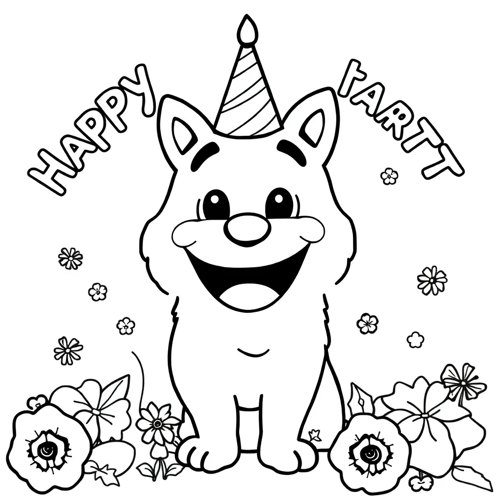 coloring page for children