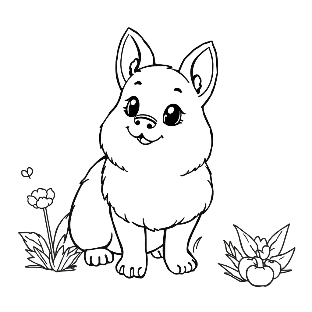 coloring page for children