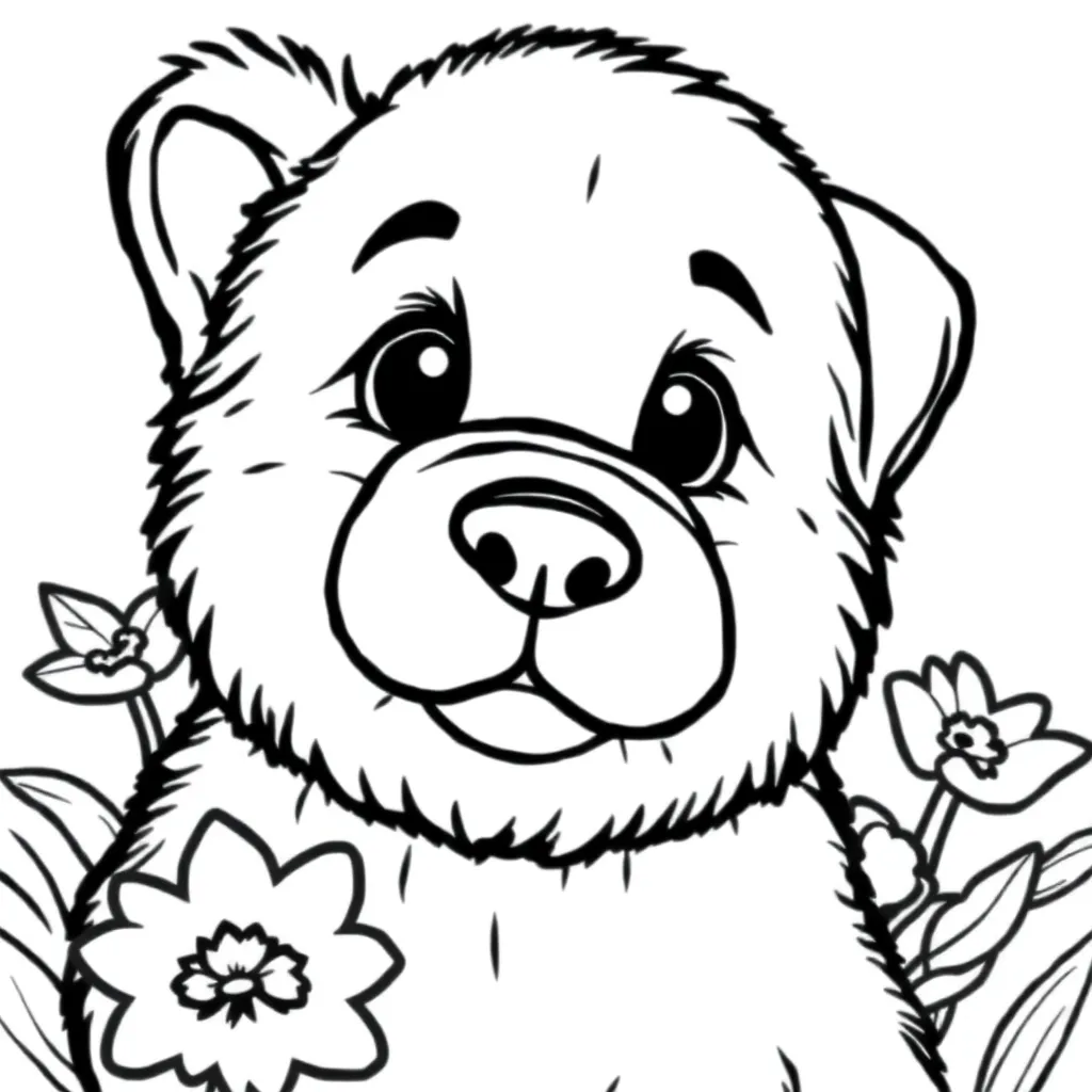 coloring page for children