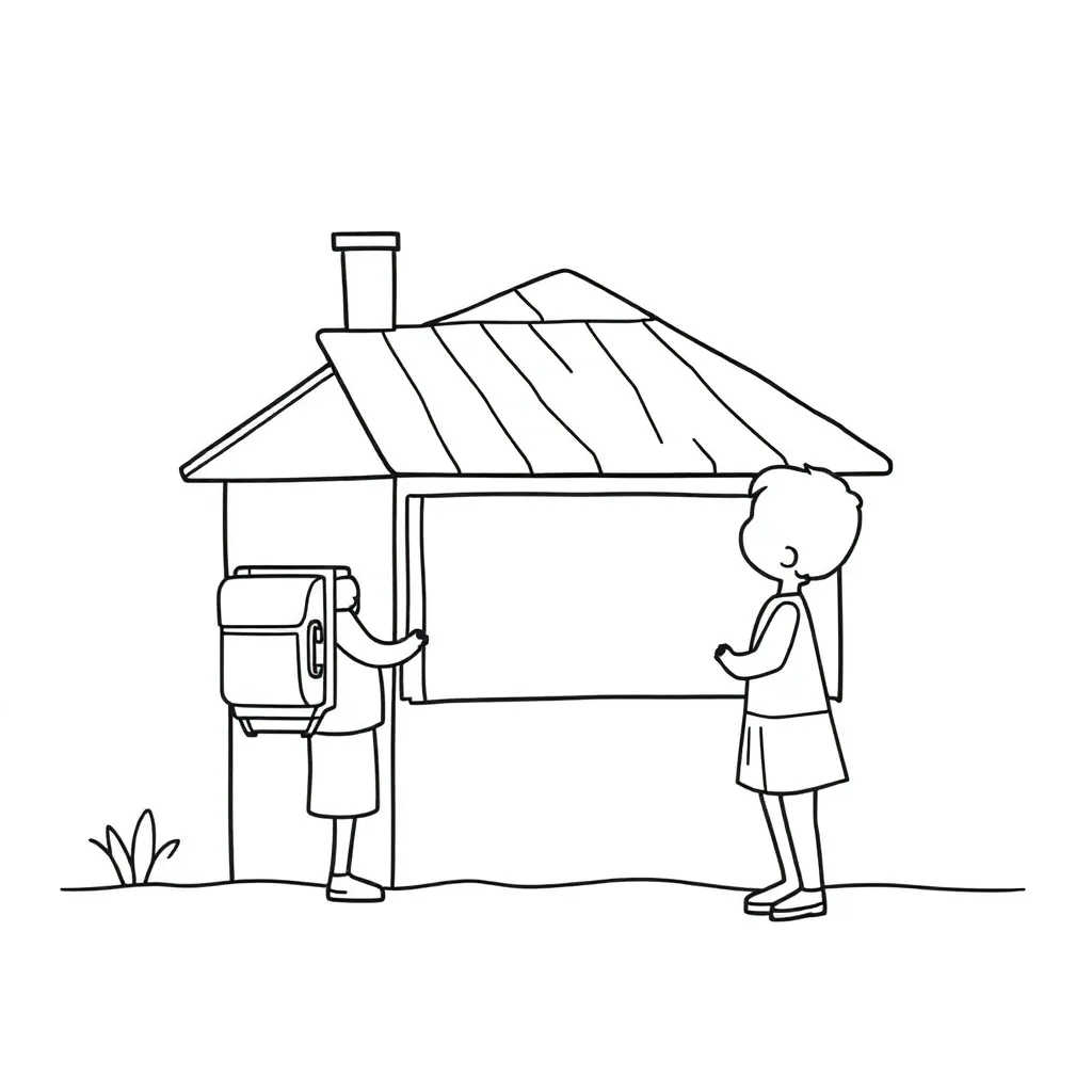 coloring page for children