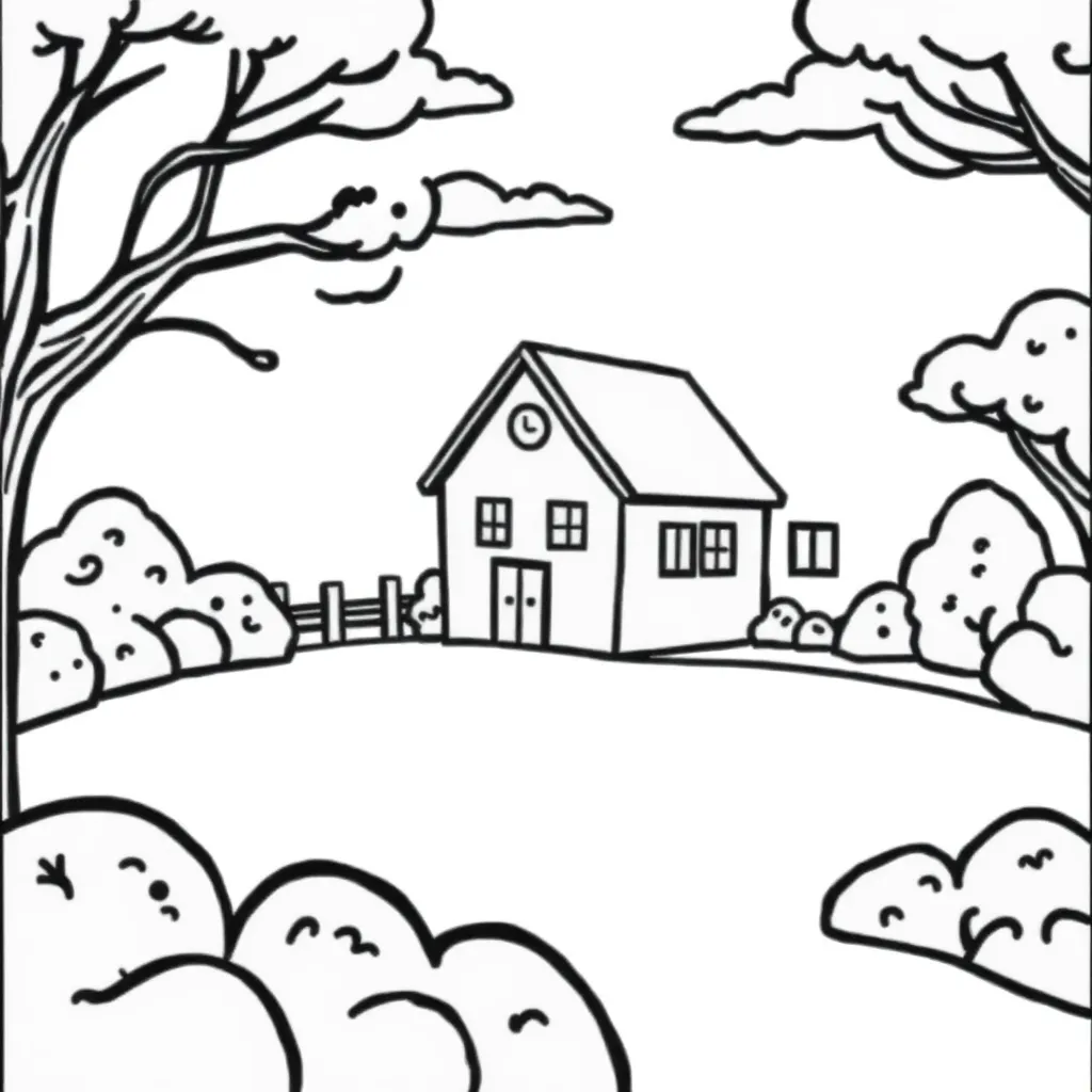 coloring page for children