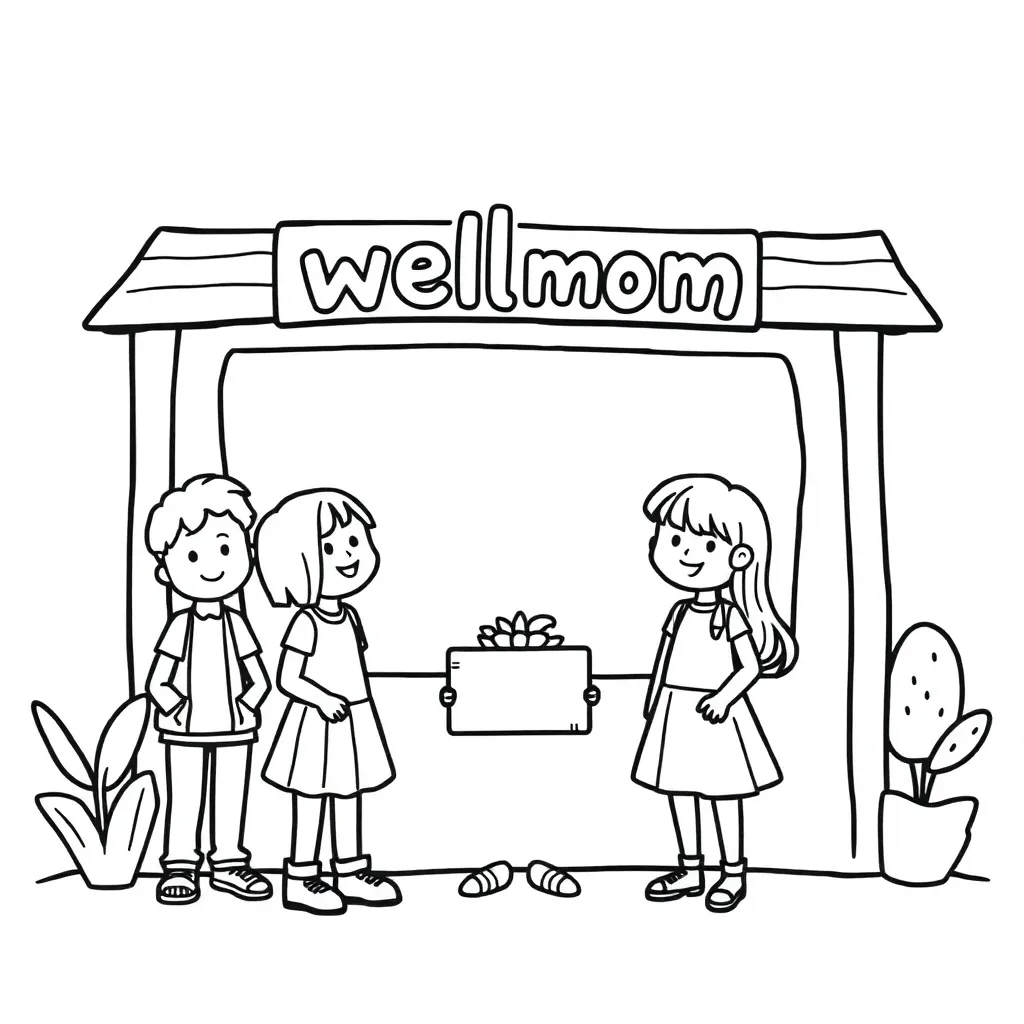 coloring page for children