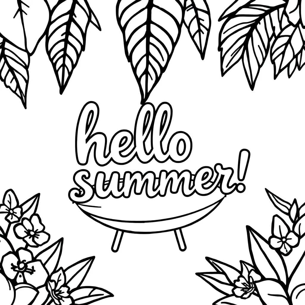 coloring page for children