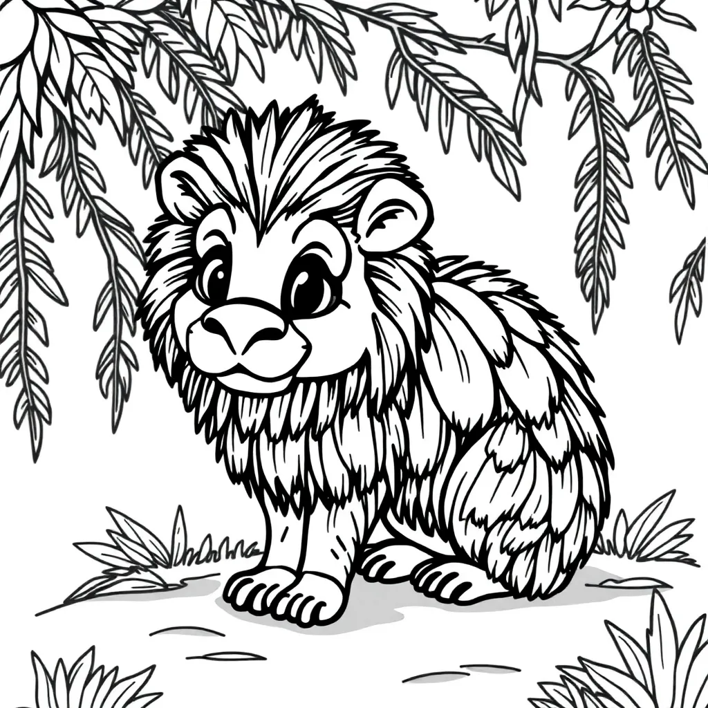 coloring page for children