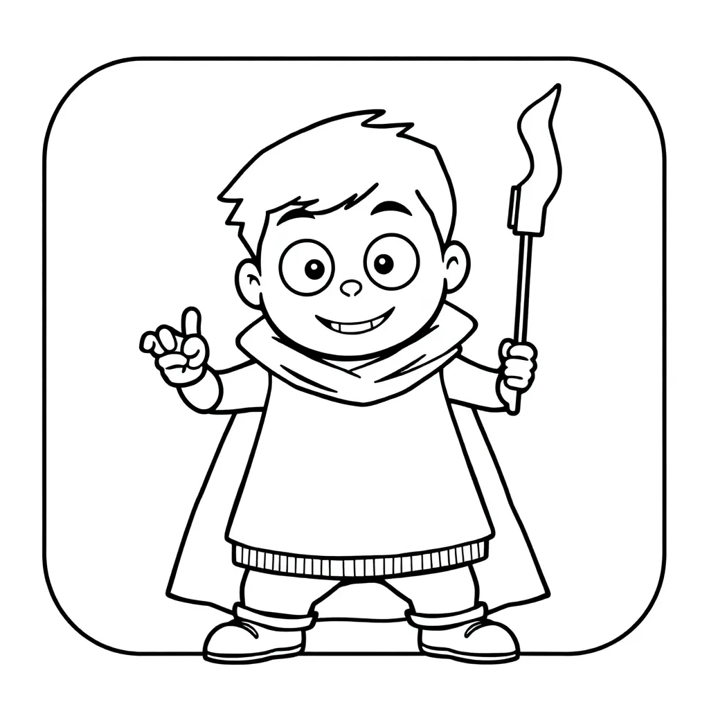 coloring page for children