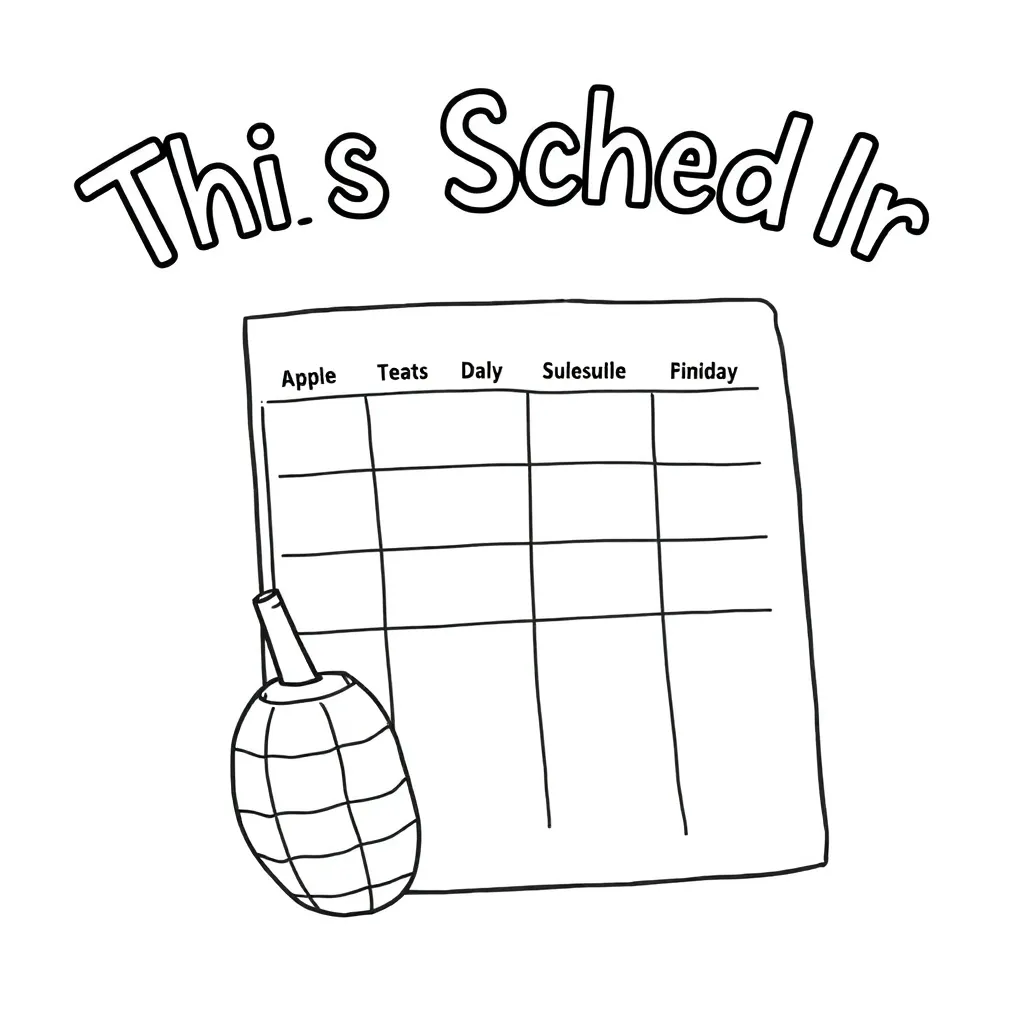 coloring page for children