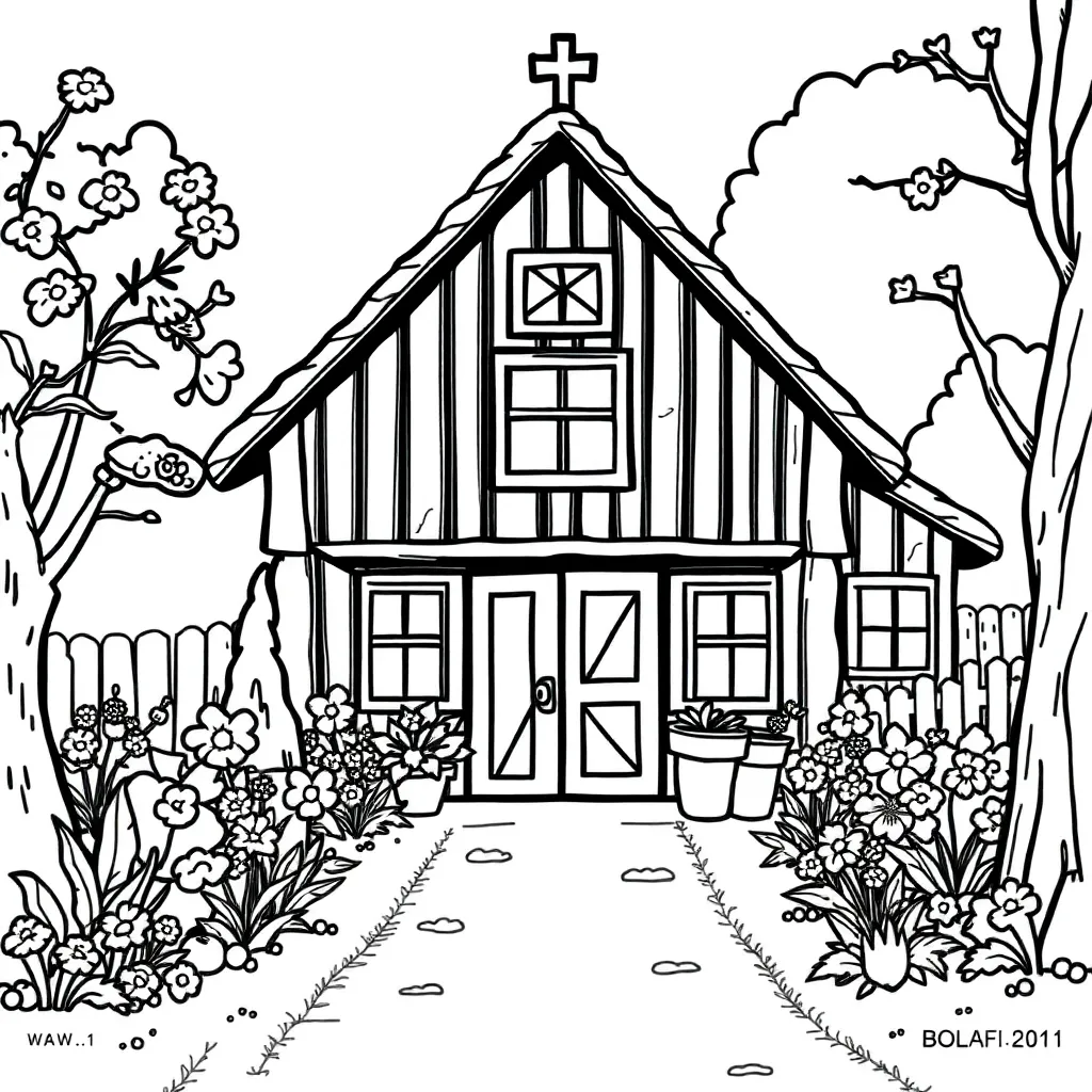 coloring page for children
