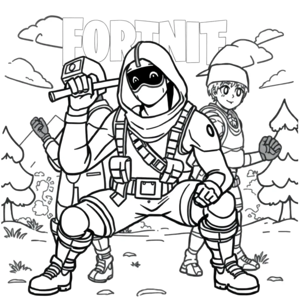 coloring page for children