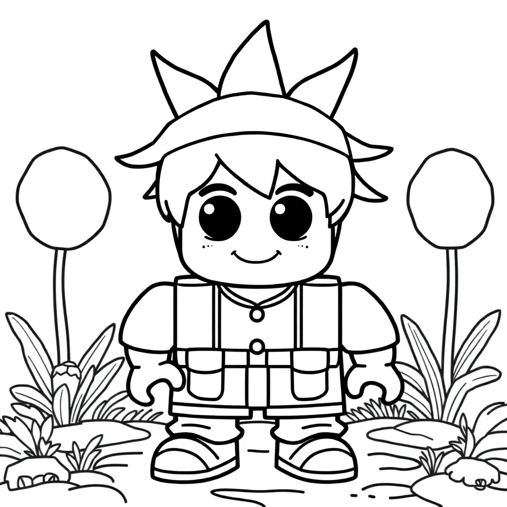 coloring page for children
