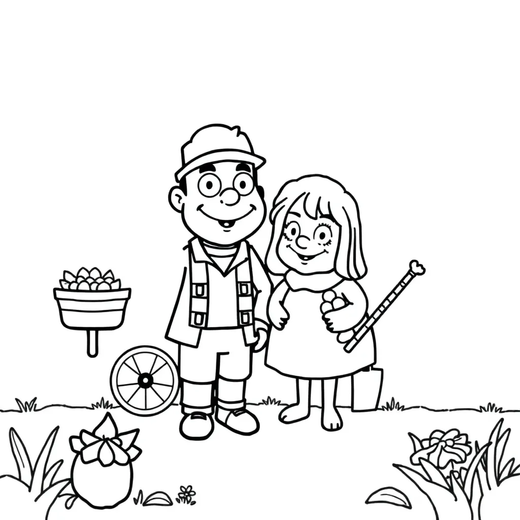 coloring page for children