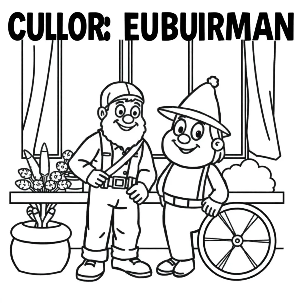 coloring page for children
