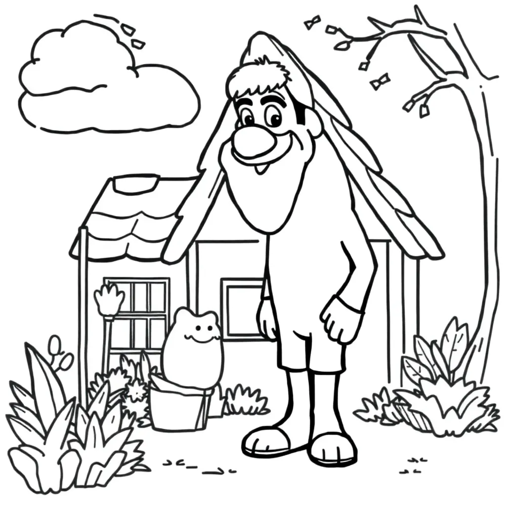 coloring page for children