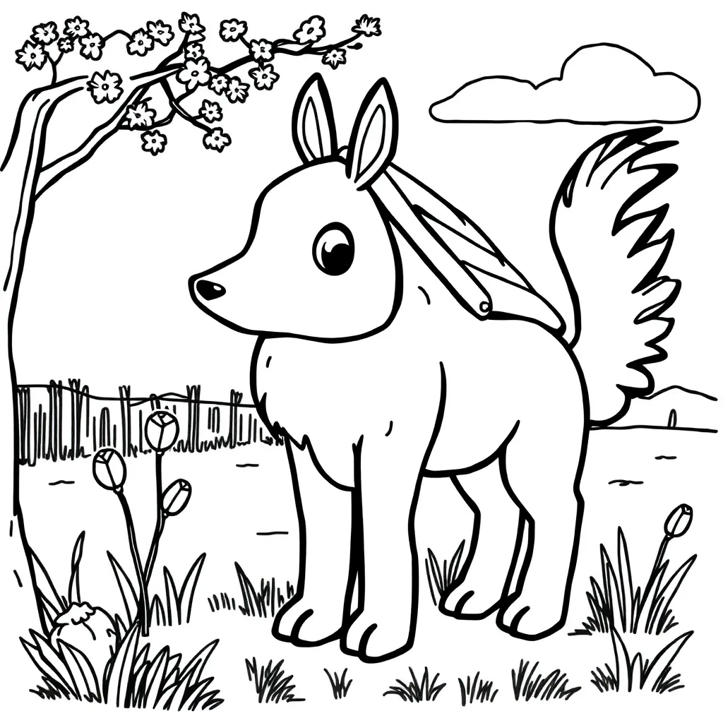 coloring page for children