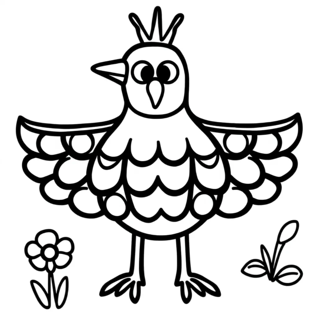 coloring page for children