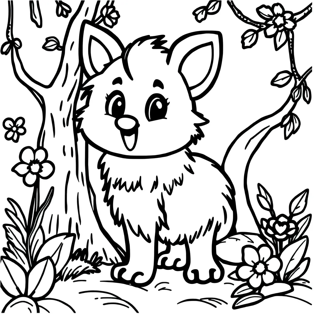 coloring page for children