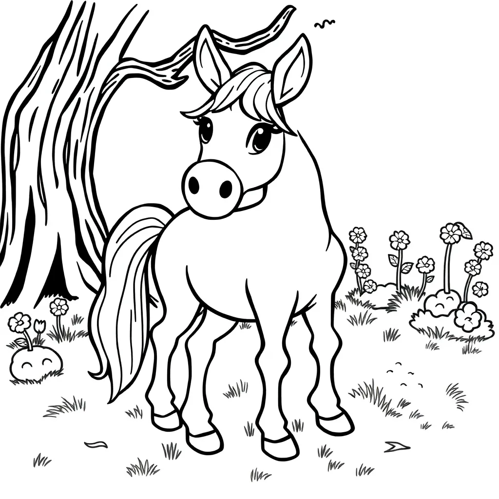 coloring page for children