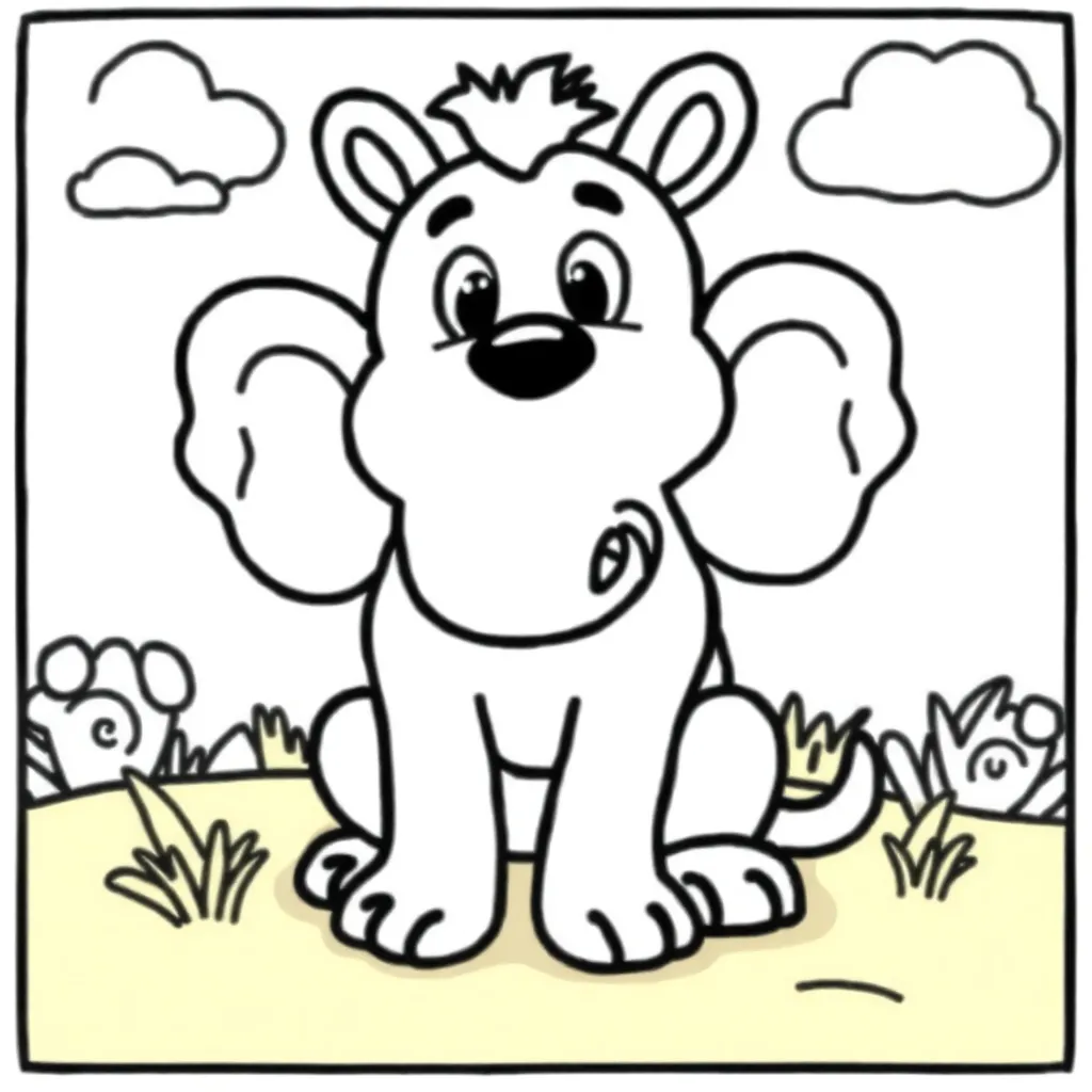 coloring page for children