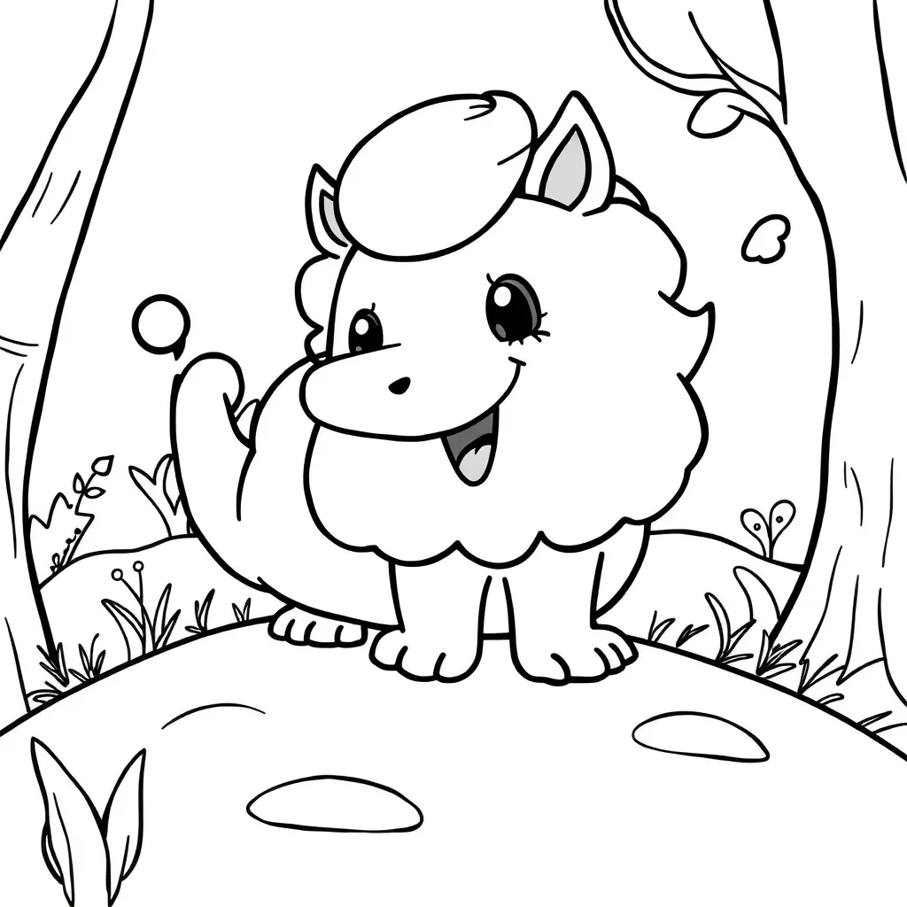 coloring page for children