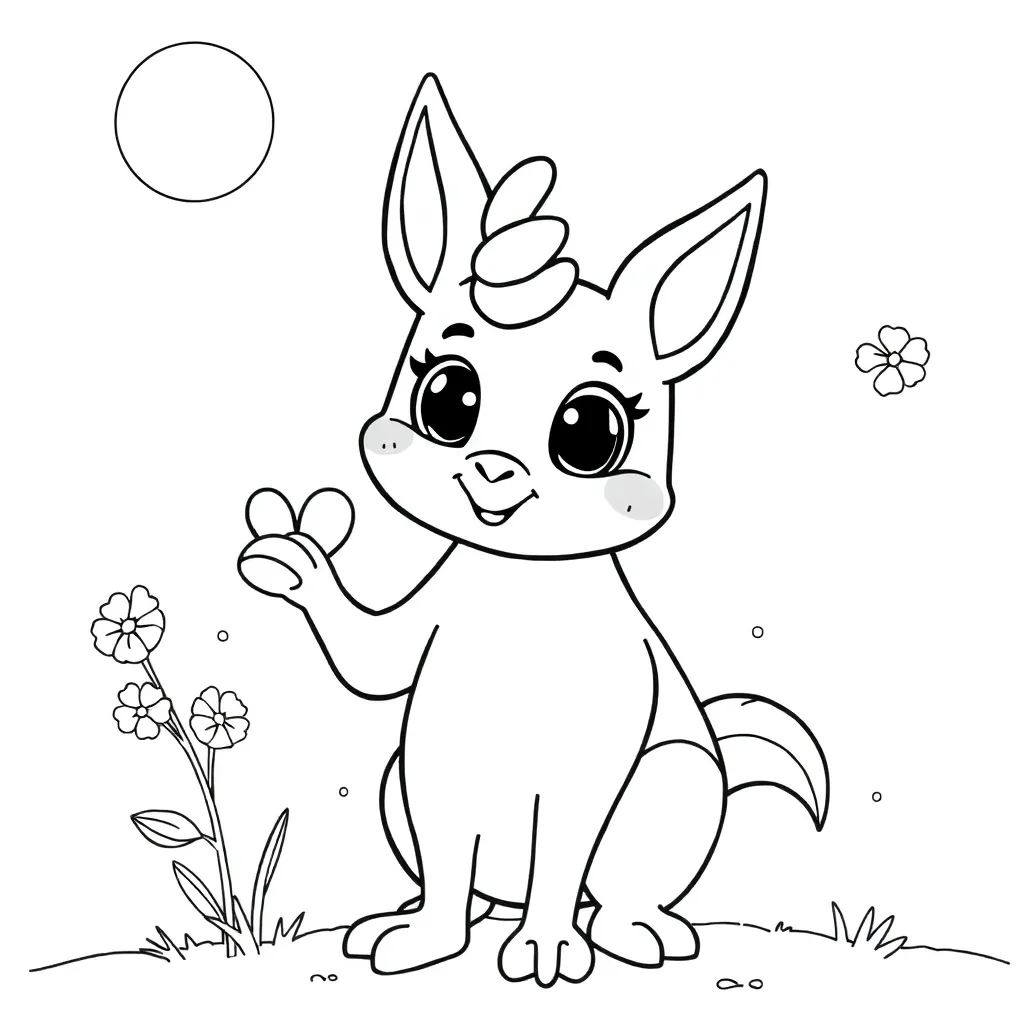 coloring page for children