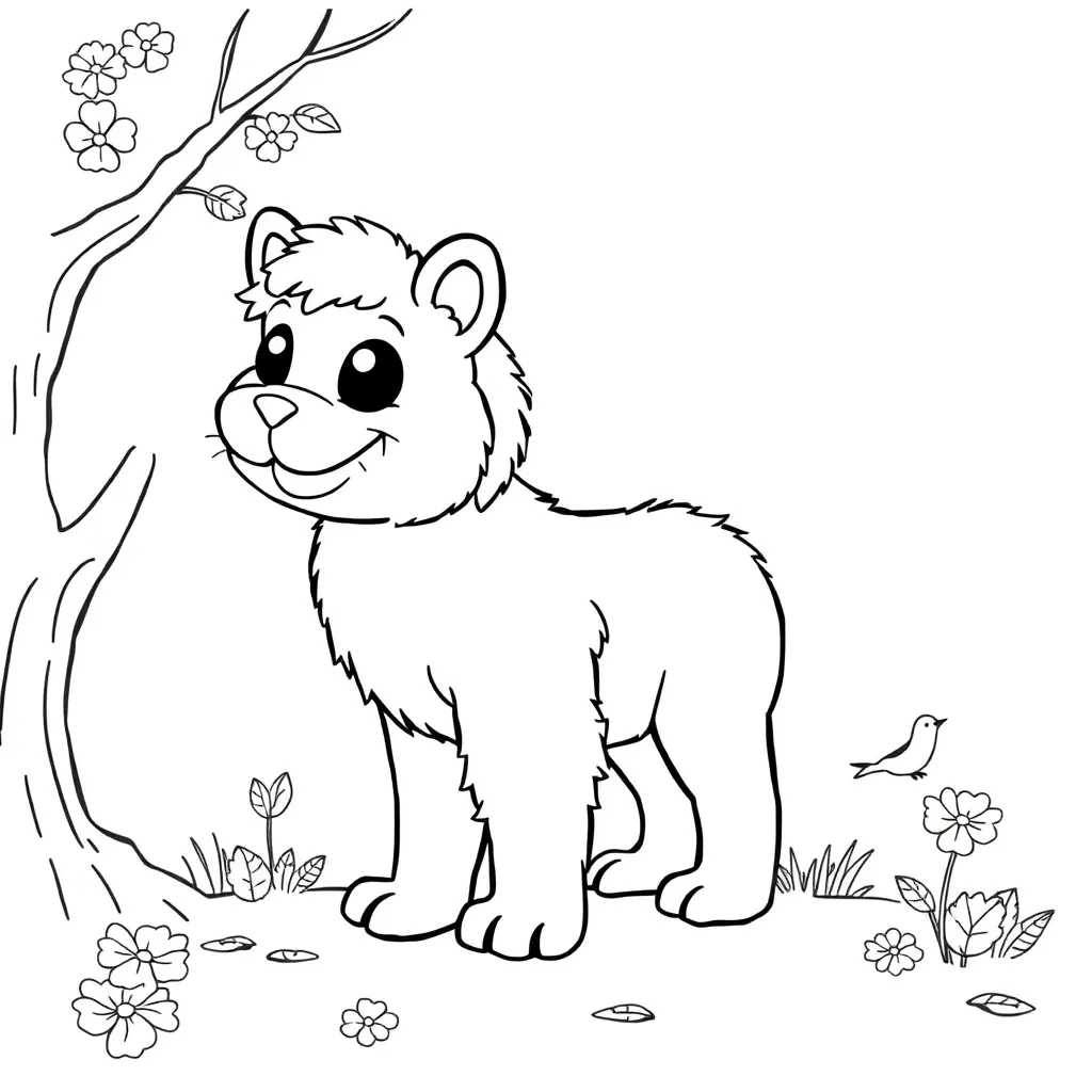 coloring page for children