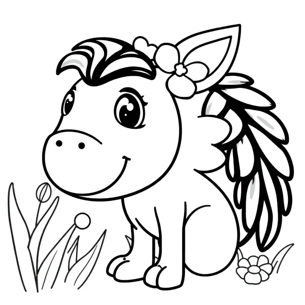 coloring page for children