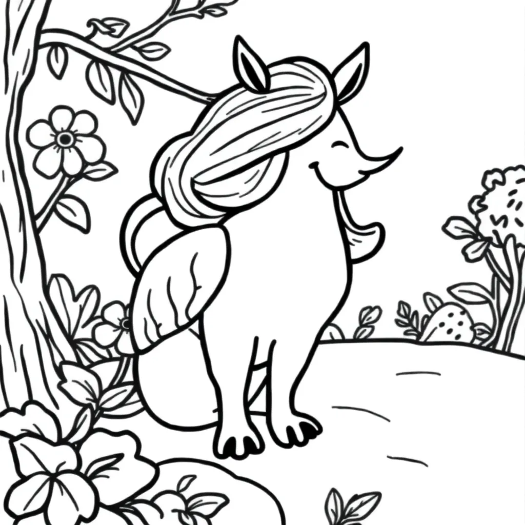 coloring page for children