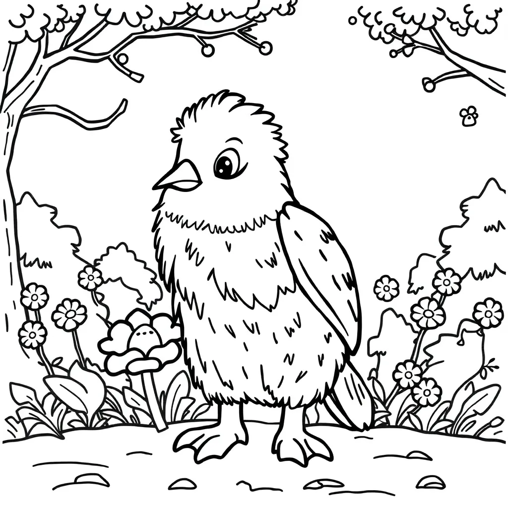 coloring page for children