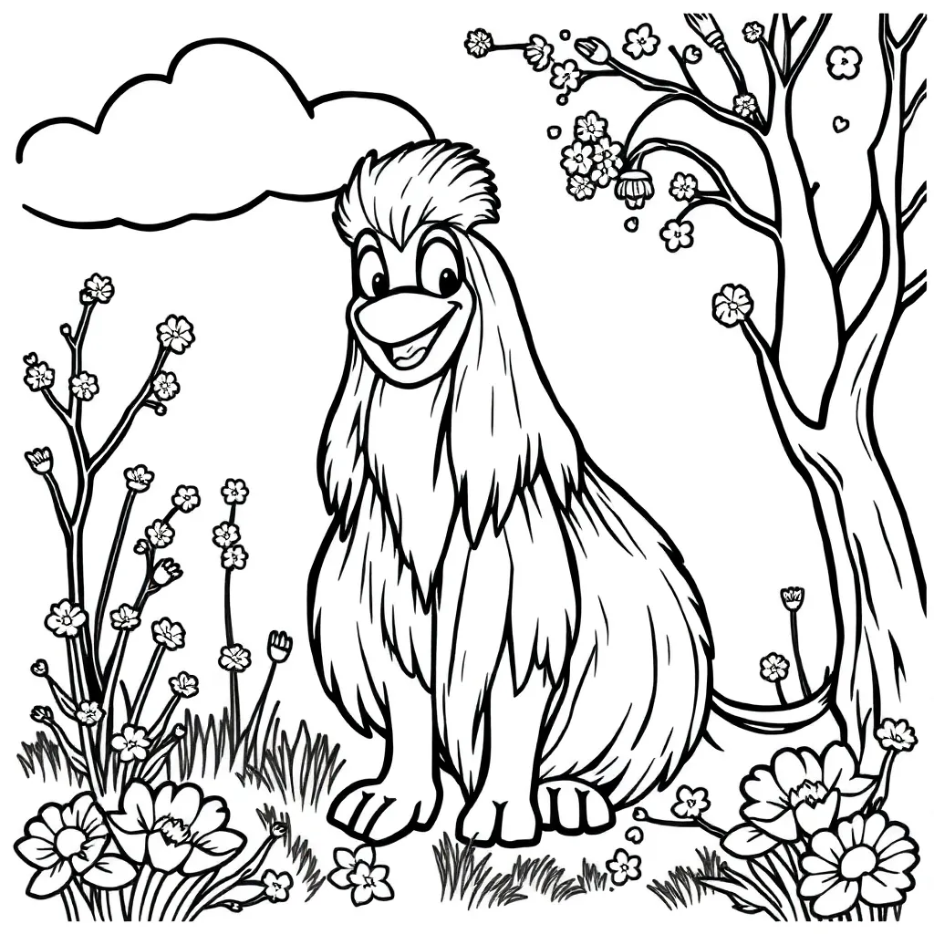 coloring page for children