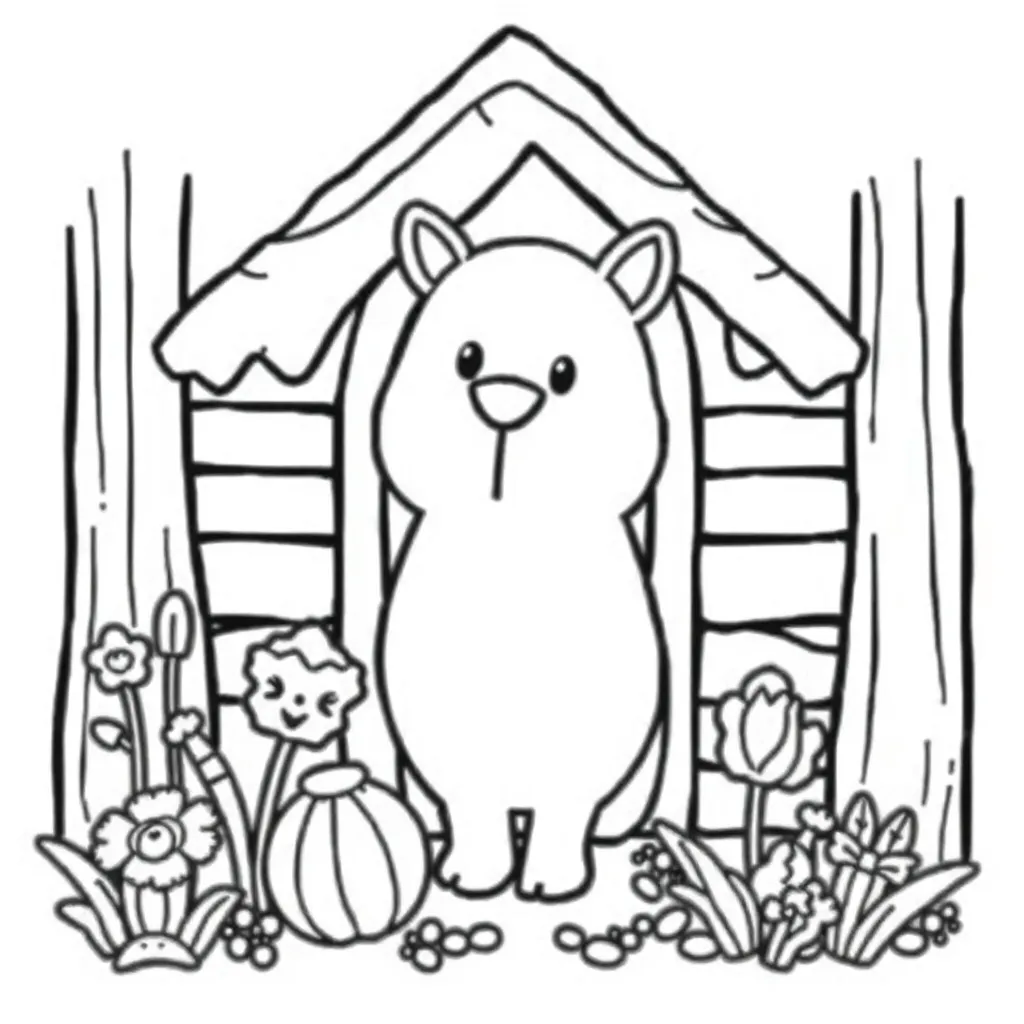 coloring page for children