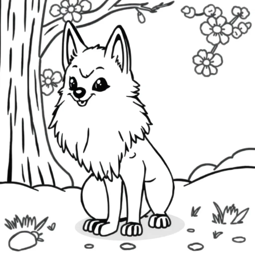 coloring page for children