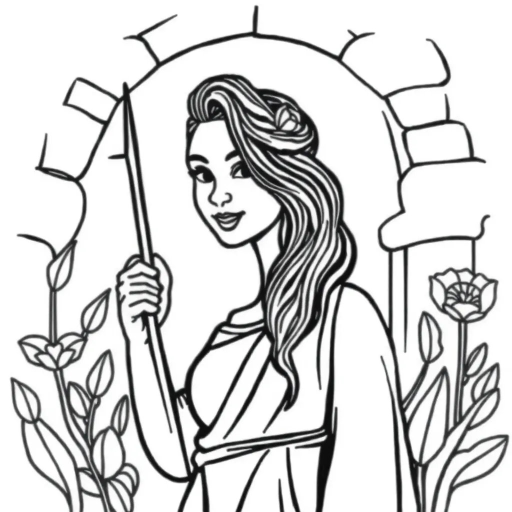 coloring page for children