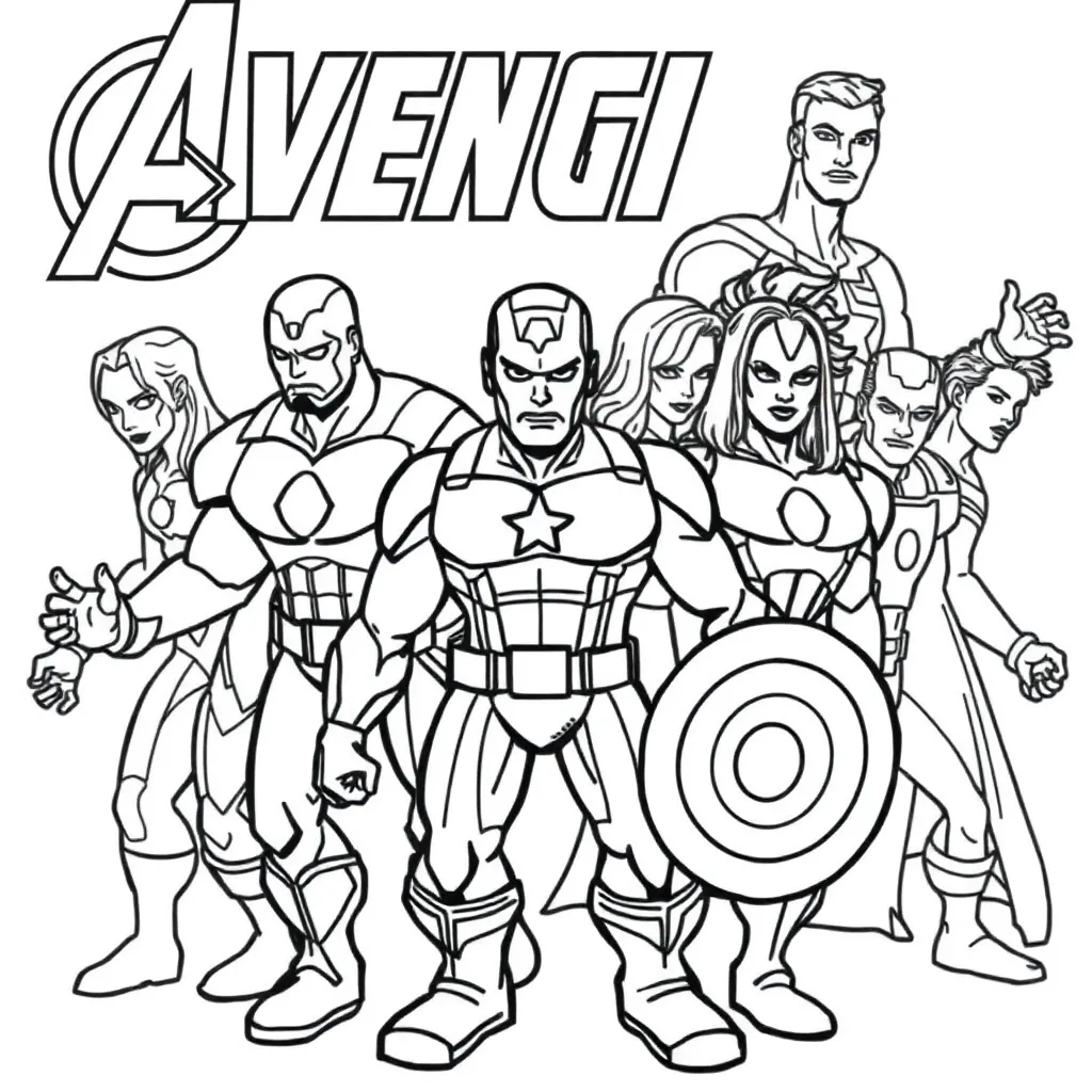 coloring page for children