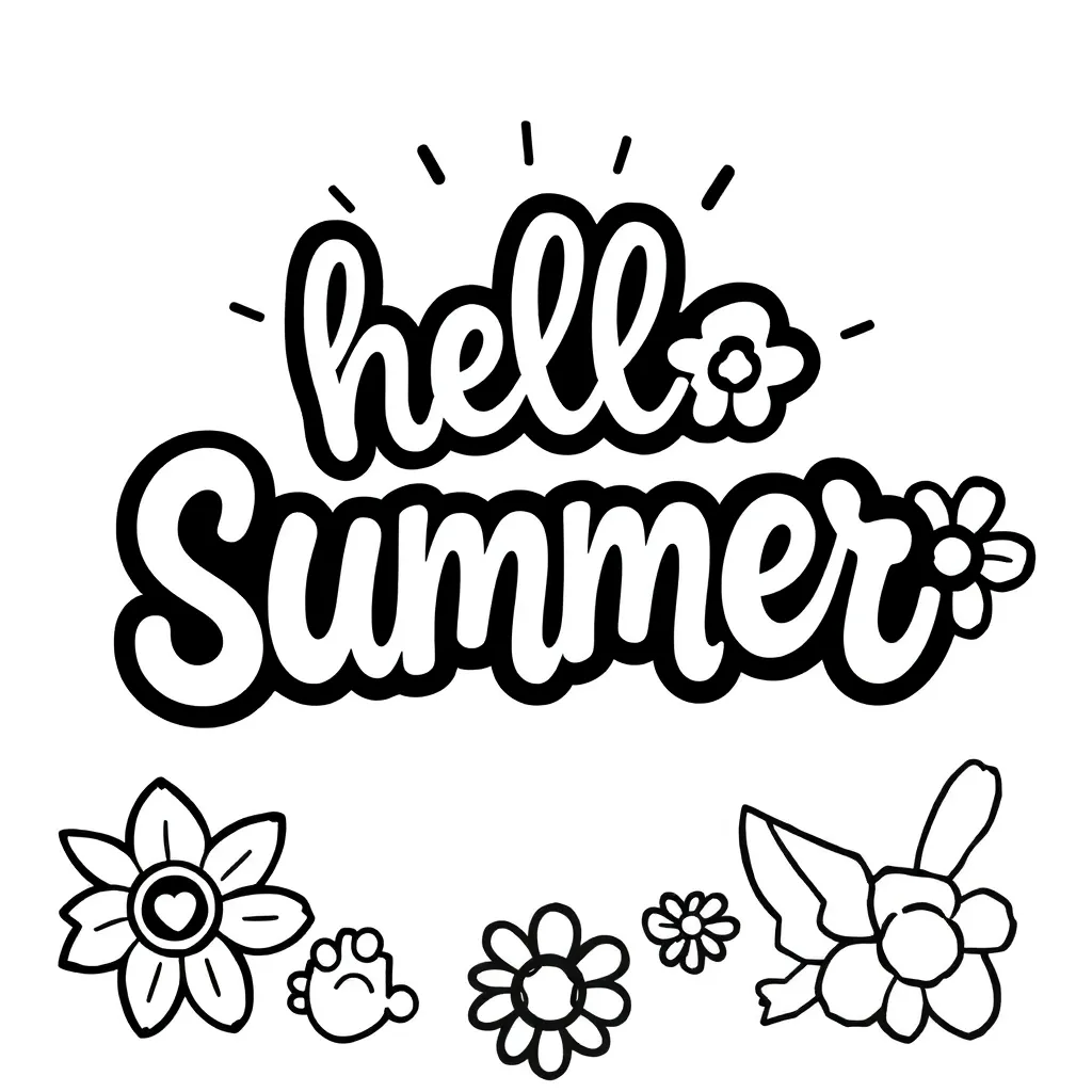 coloring page for children