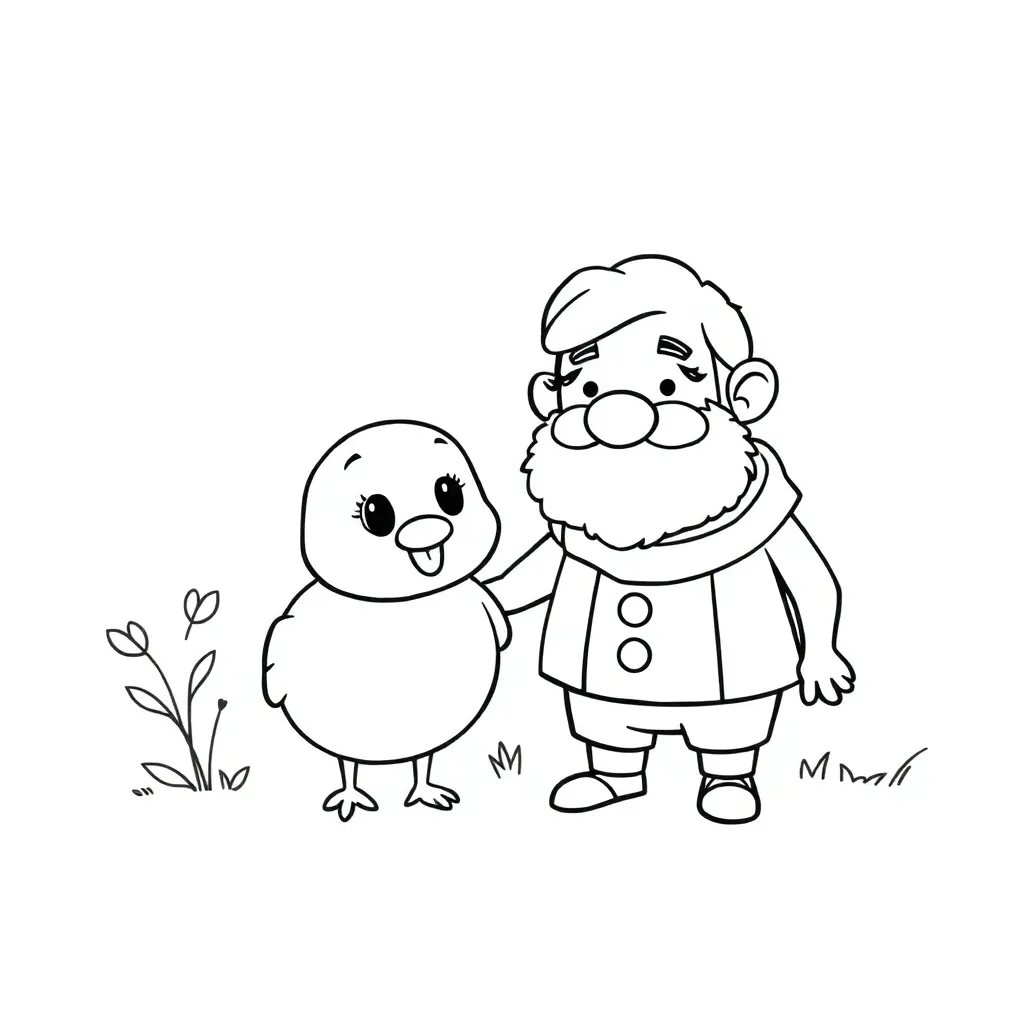 coloring page for children