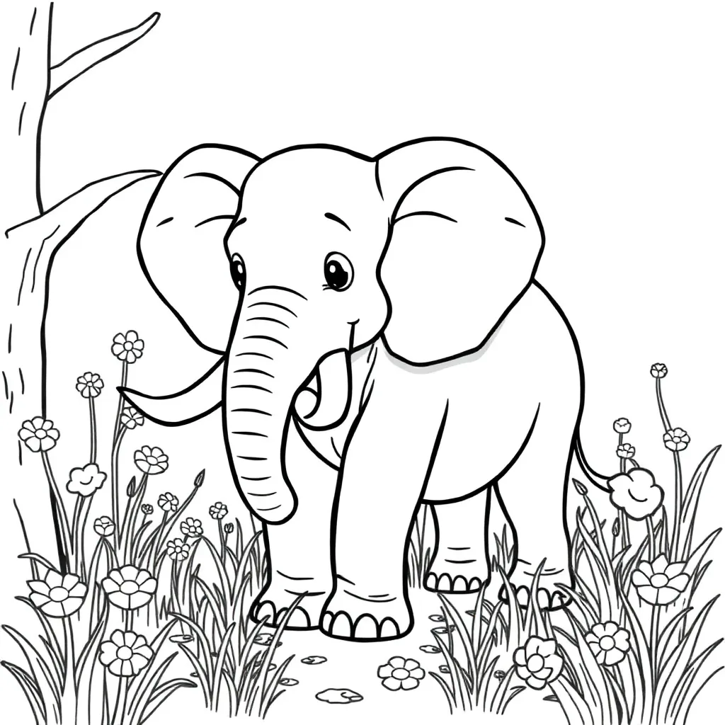 coloring page for children