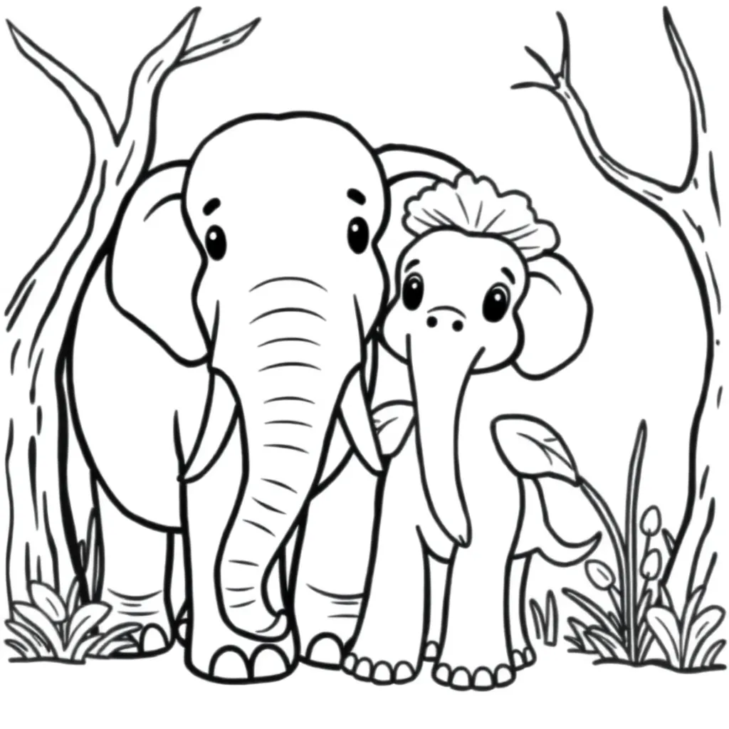 coloring page for children