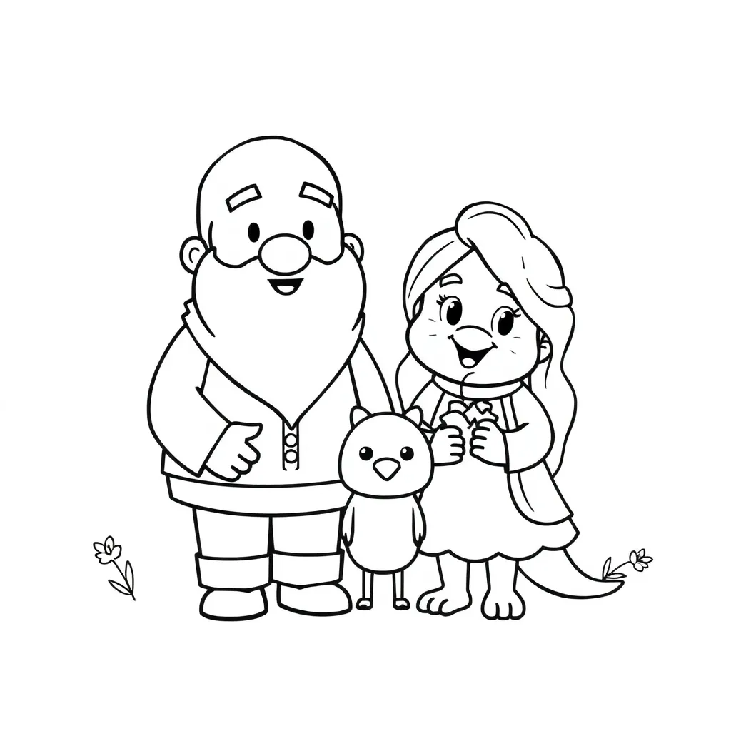 coloring page for children