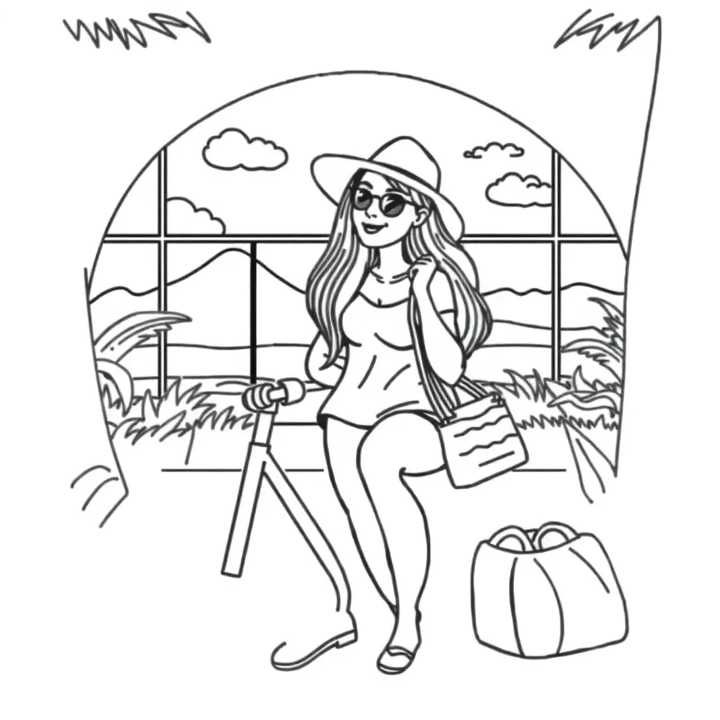 coloring page for children